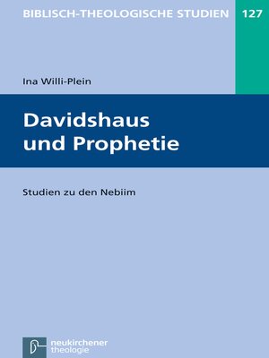 cover image of Davidshaus und Prophetie